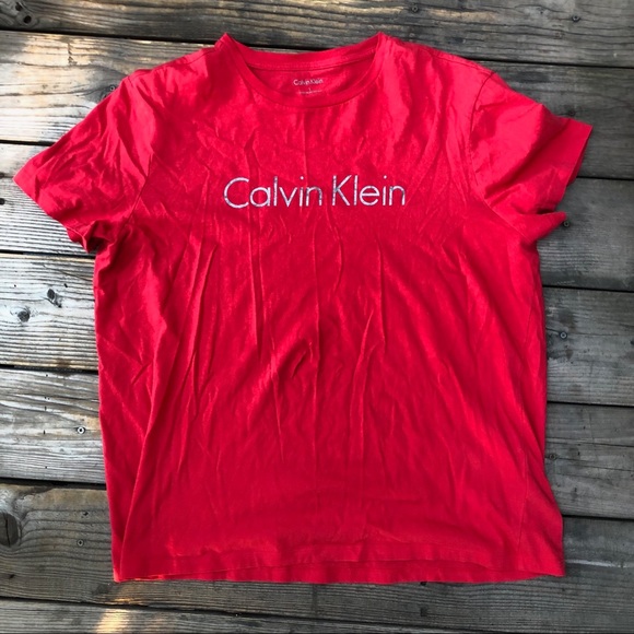 Calvin Klein Other - Calvin Klein Red Tshirt. Calvin Klein Other - Calvin Klein Red Tshirt.